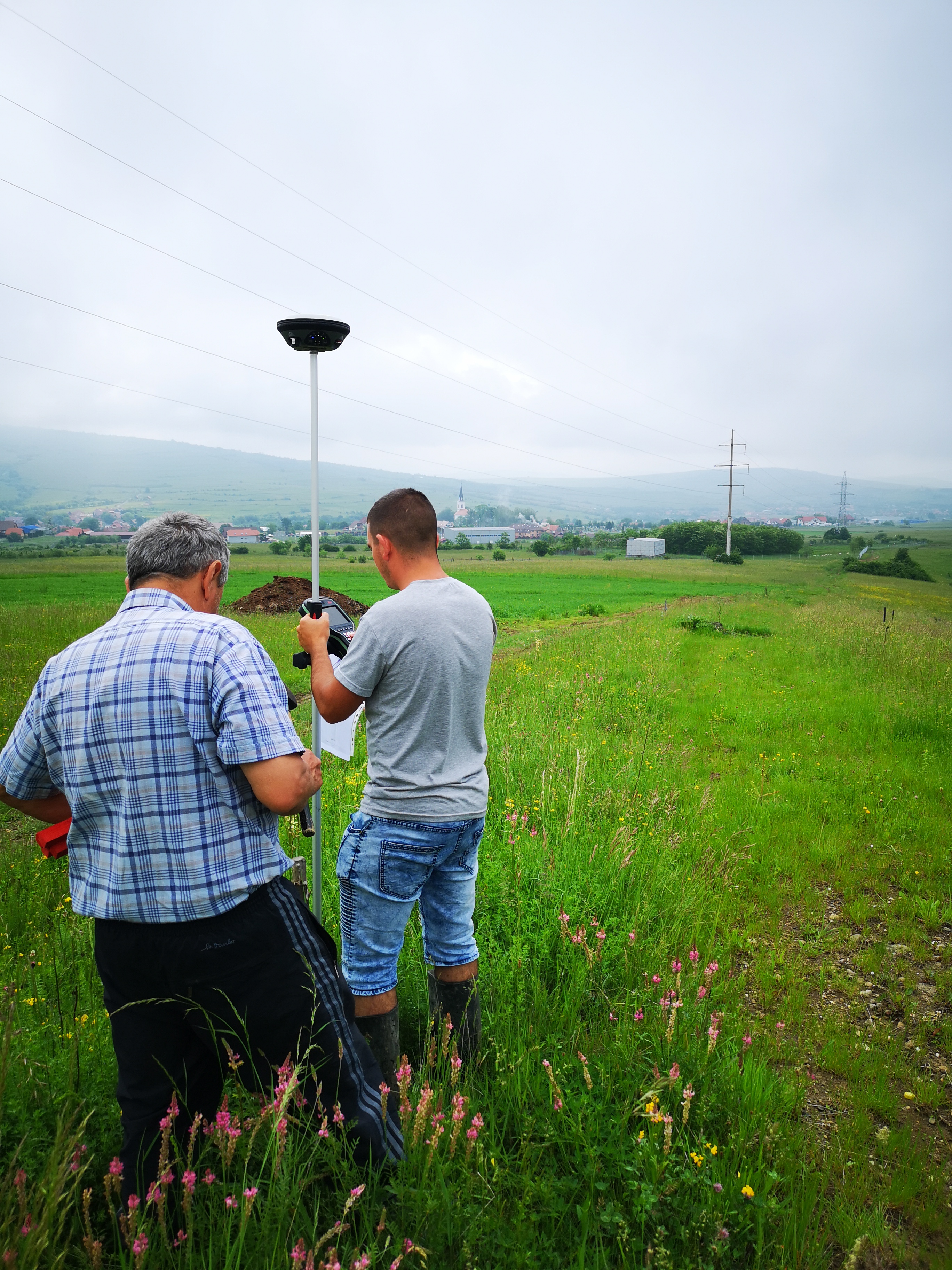 Telekhatár kitűzés kép 1